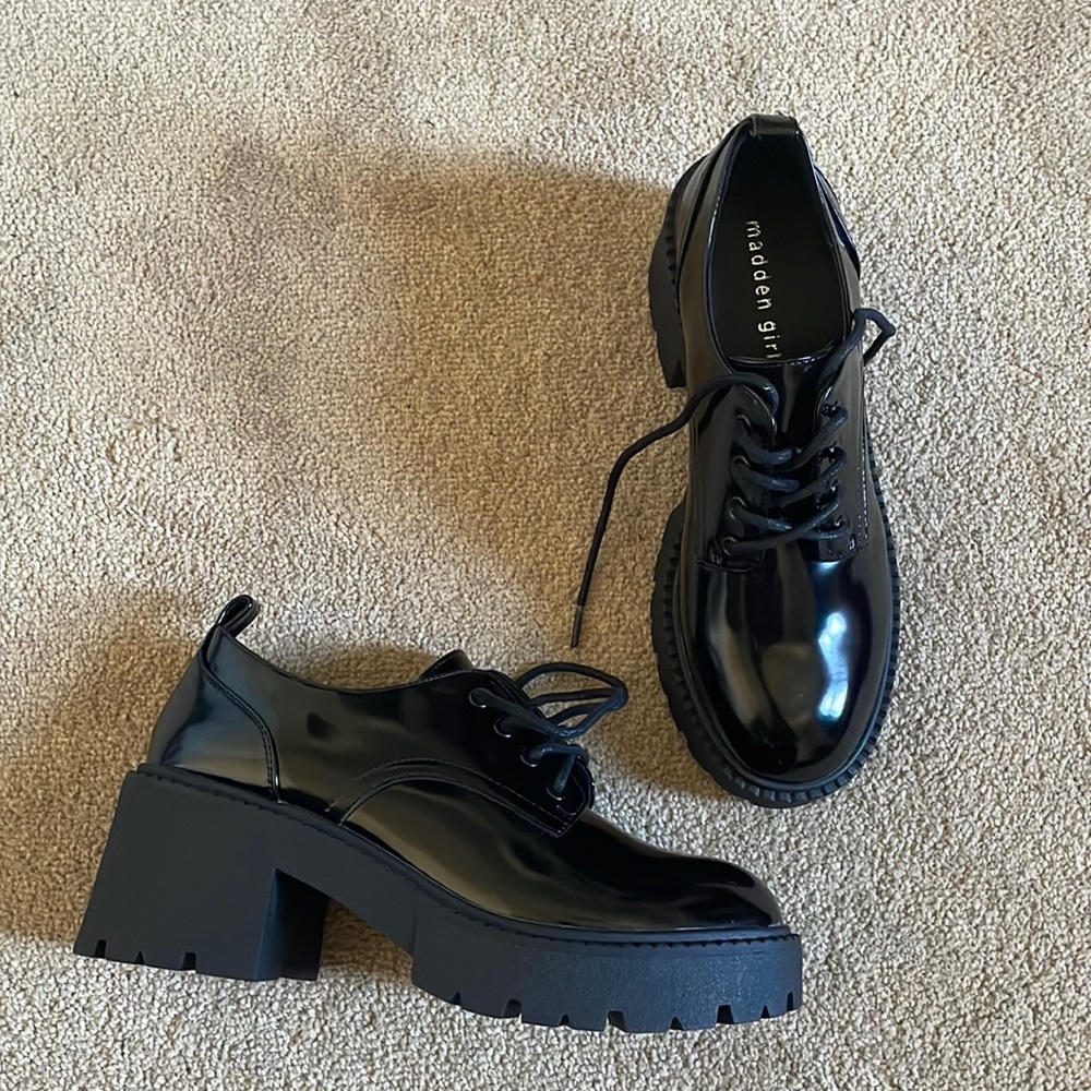 Madden Girl Platform Oxfords